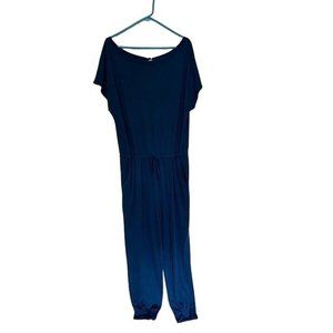 Pretty Garden Navy Jumpsuit XL